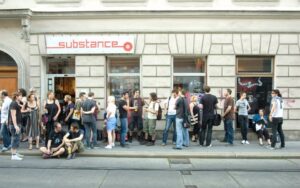 Das Schallplattengeschäft substance ist in der Westbahnstraße in 1070 Wien zu Hause.
