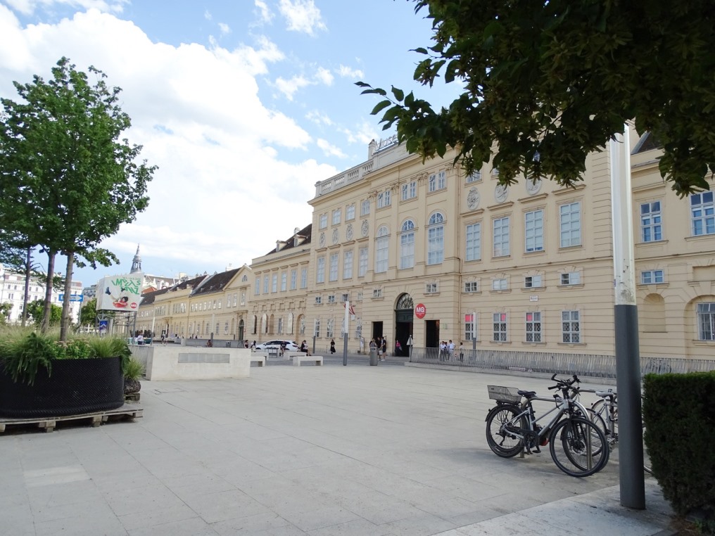 Außenansicht des MuseumsQuartiers in 1070 Wien. Foto: © Veronika Fischer