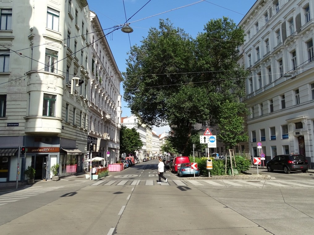 Blick in die Burggasse. Foto: © Veronika Fischer
