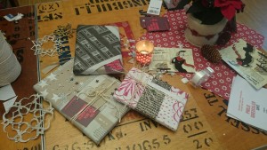 Geschenkeinpackservice Wien mit Recycling-Materialien