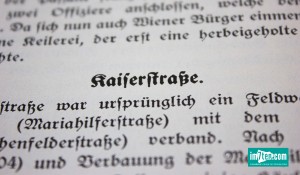 Buchausschnitt Kaiserstrasse