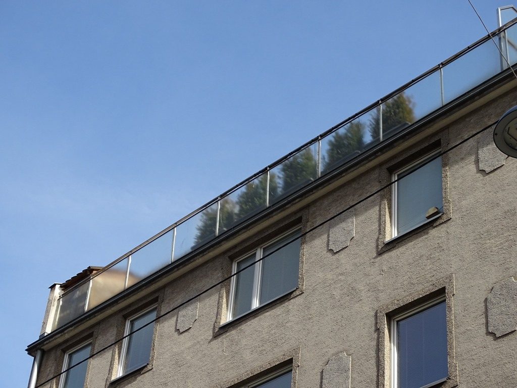 Dachterrasse im 7. Bezirk, Bandgasse 10