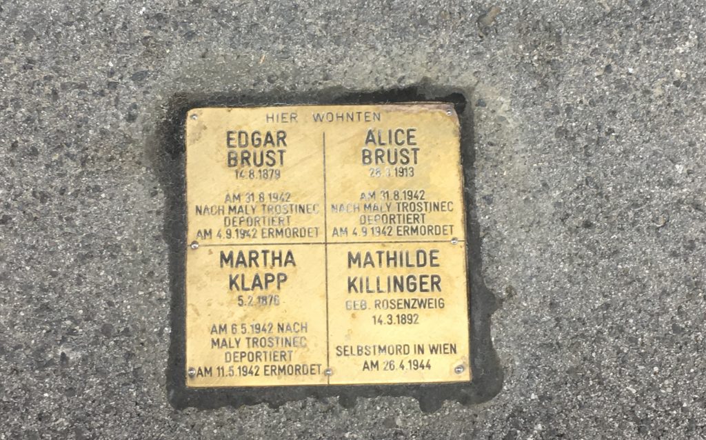 Myrthengasse Stolpersteine