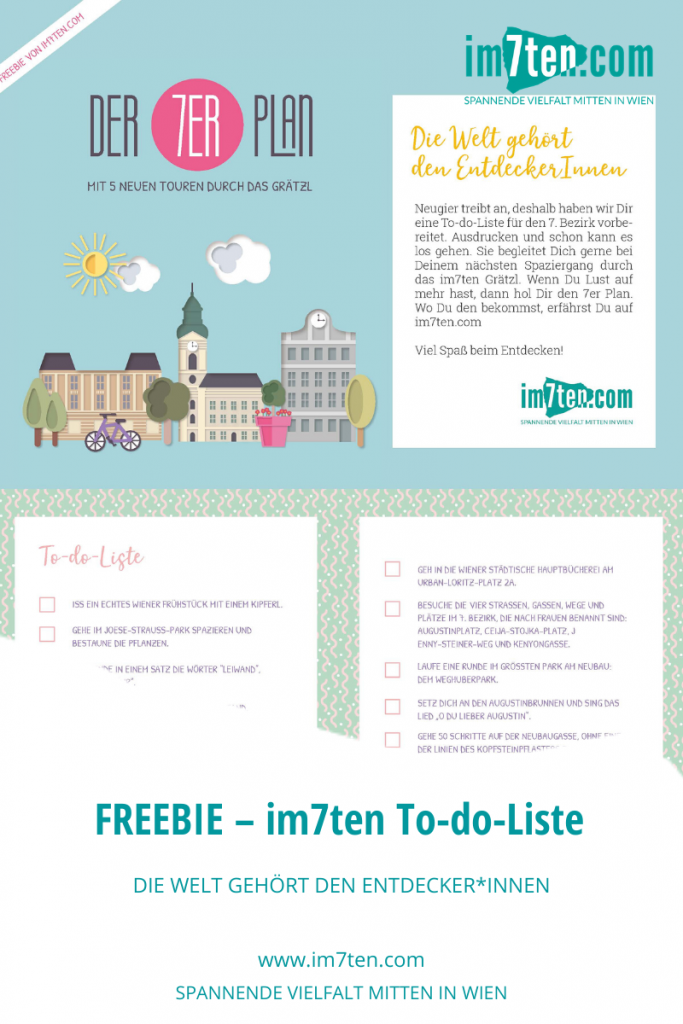 Free Printable: Was Du beim Urlaub in Wien auf keinen Fall verpassen darfst, verrät Dir die To-do-Liste von im7ten.com