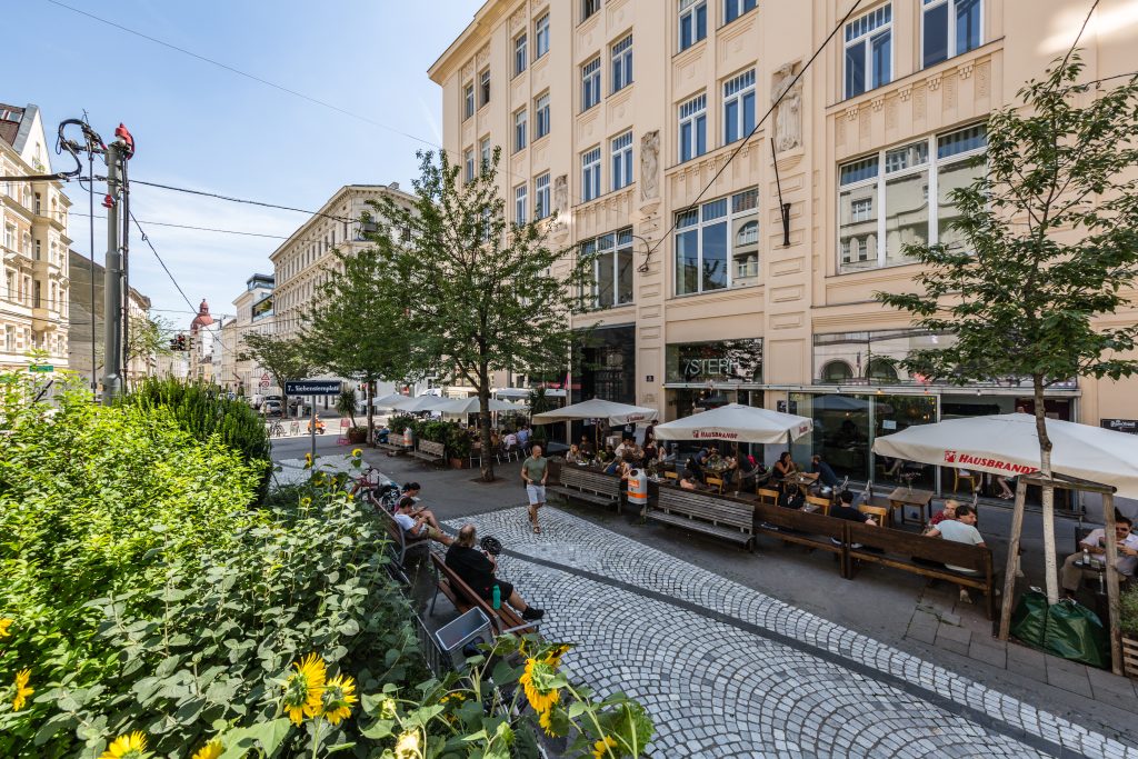 Der Siebensternplatz liegt im Siebensternviertel in 1070 Wien.