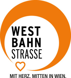 Das Logo der IG Kaufleute Westbahnstraße in 1070 Wien.