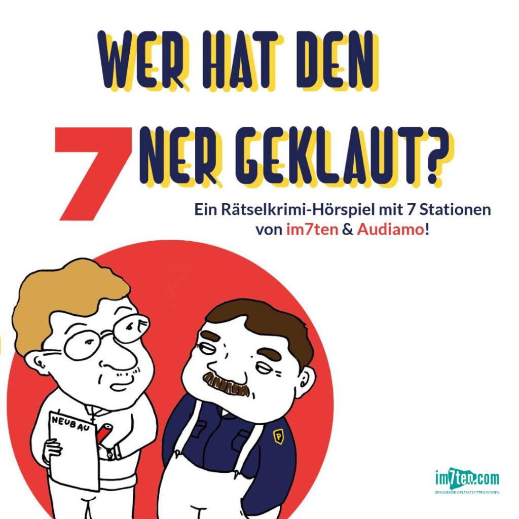 "Wer hat den 7ner geklaut?" ist ein interaktiver Rätselkrimi von im7ten.