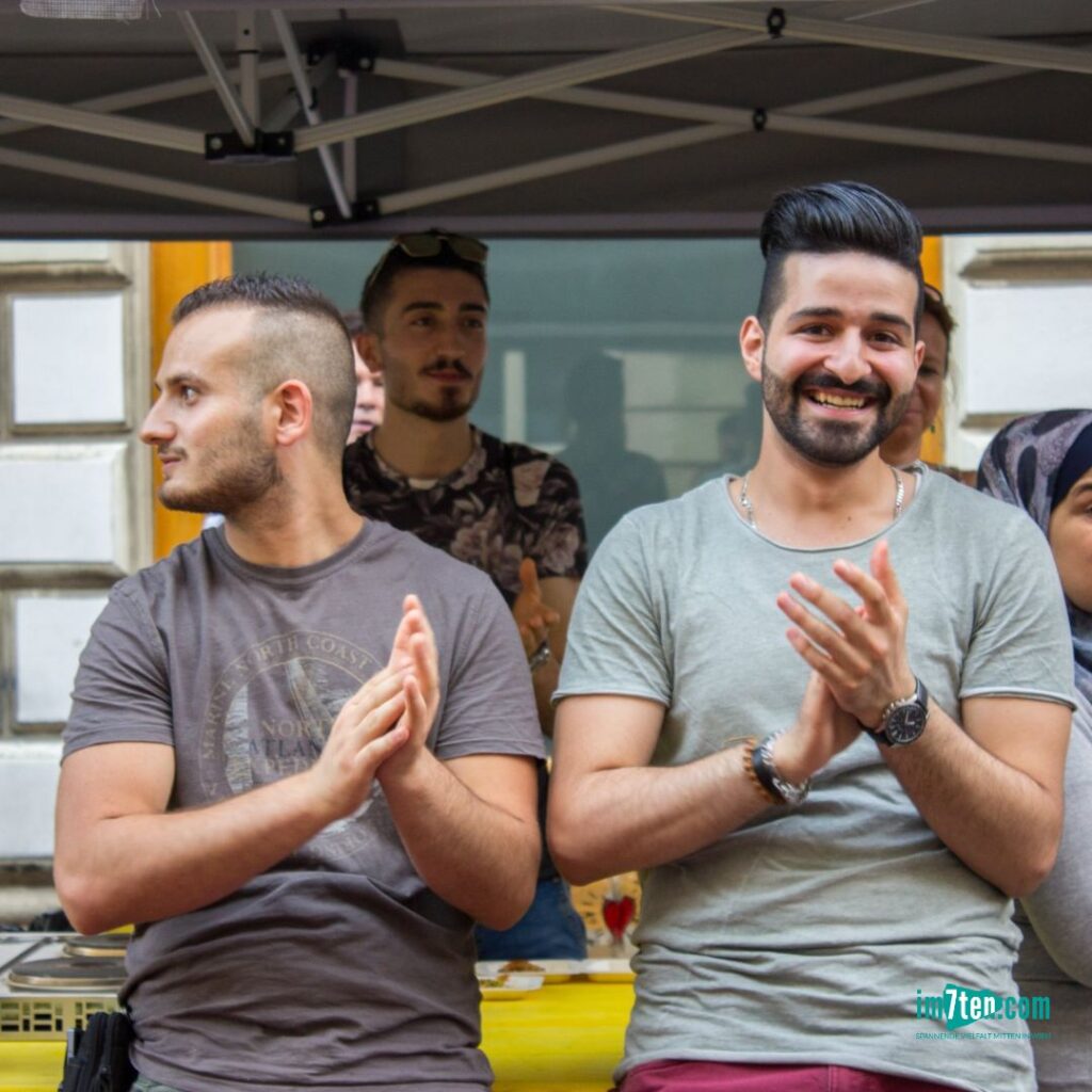 Glückliche Gesichter und viele Gewinner - Kochen in der Hermanngasse machte einfach immer Spaß.