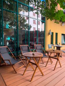 Gastgarten im ARCOTEL Wimberger, Neubaugürtel 34-36, 1070 Wien