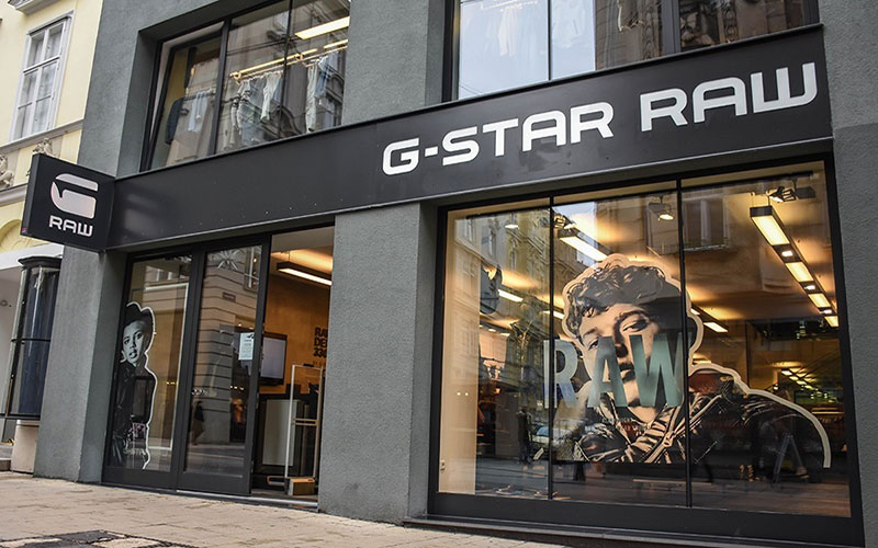 Der G-Star Raw Store in der Neubaugasse 12, 1070 Wien, bietet tolle Jeans.
