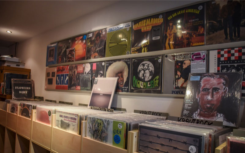 Black Monk Records in der Neubaugasse 51 im 7. Bezirk hat eine tolle Auswahl an gebrauchten Schallplatten.