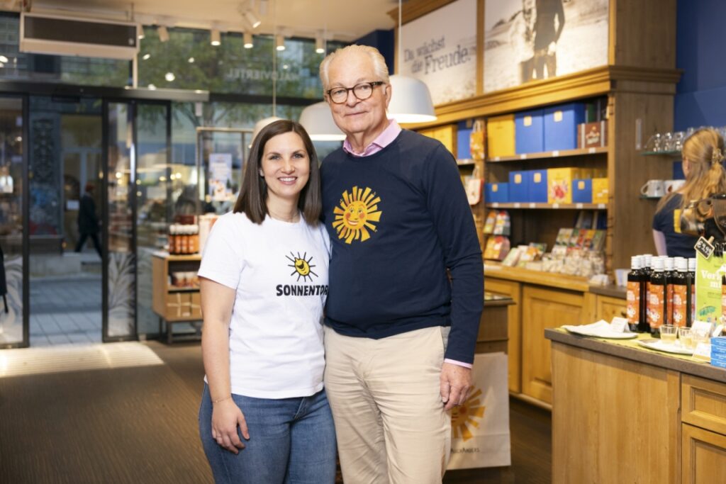 Geführt wird SONNENTOR Neubaugasse vom Vater-Tochter-Team Peter und Teresa Herzog. Foto: Bernhard Eder