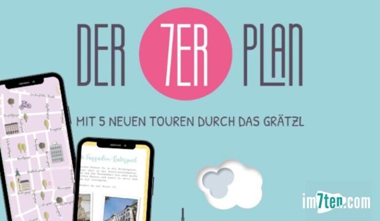 Der 7er Plan von 2019 führt Interessierte mit fünf neuen Touren durch den 7. Bezirk in Wien.