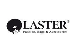 Das Logo des Taschengeschäfts Laster Fashion, Bags & Accessoires aus der Neubaugasse 38, 1070 Wien.