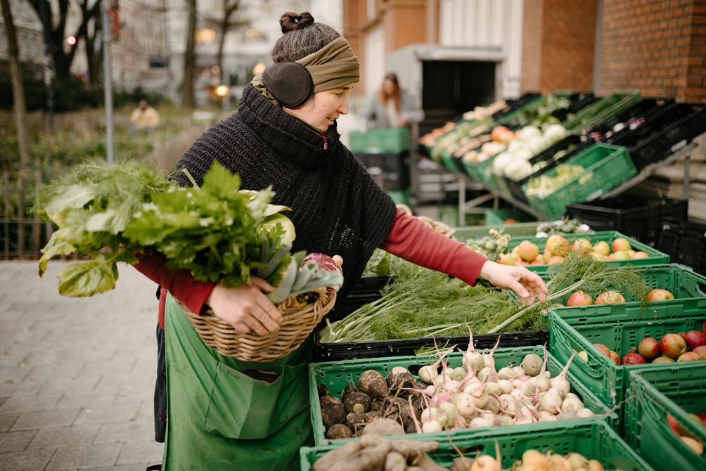 In der Vorweihnachtszeit gibt es am Lerchenfelder Bauernmarkt saisonale Besonderheiten. Foto: © Lukas Fuchs