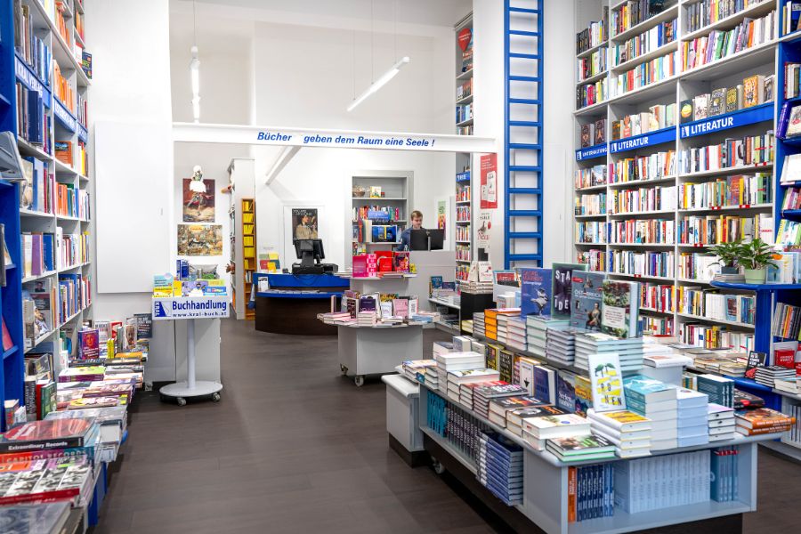 Der umgebaute Buchshop in der Neubaugasse 29, 1070 Wien. Foto: © Michaela Krauss-Boneau