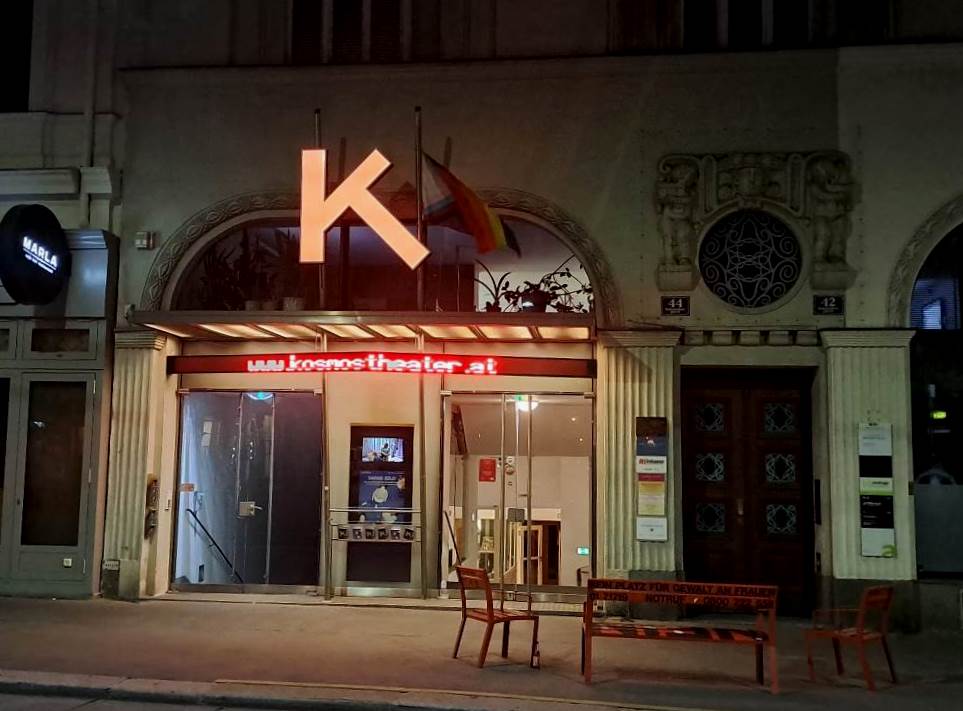Das Kosmos-Theater: Ein Ort, der seit Jahren neue Perspektiven eröffnet und mit mutigen Produktionen das Wiener Theaterleben bereichert. © Verena Lukanz