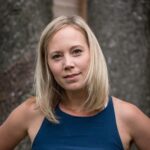 Veronika Fischer ist für im7ten bei den Kaufleuten am Neubau unterwegs. Foto: Rotraud Priesner