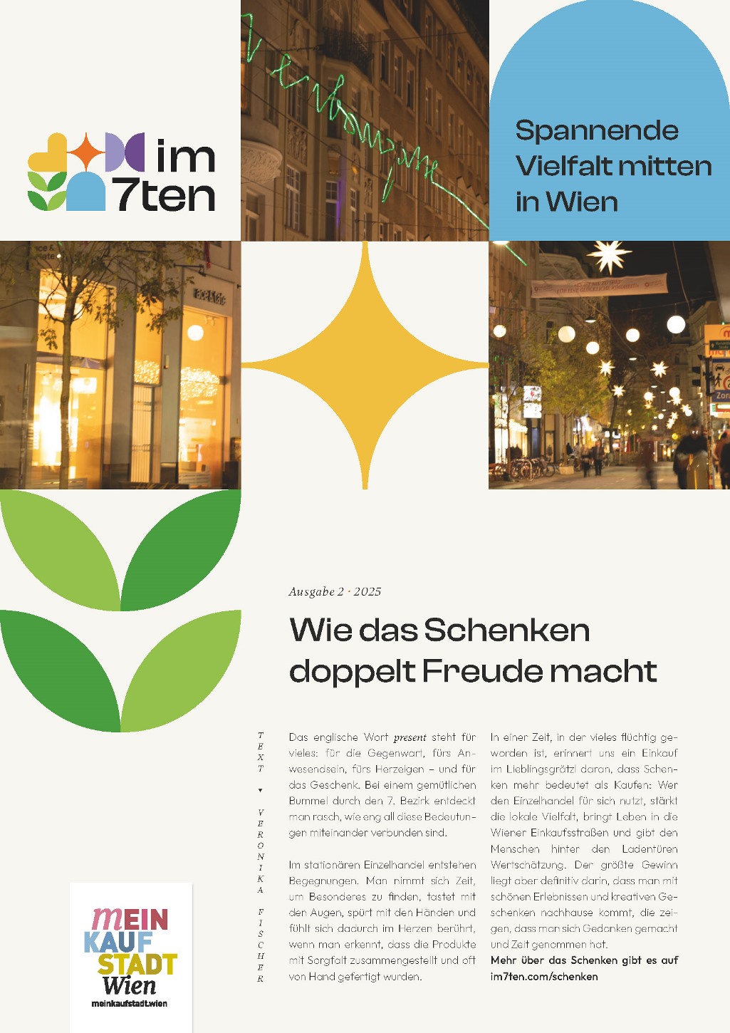 Die 7er News Ausgabe von November 2025