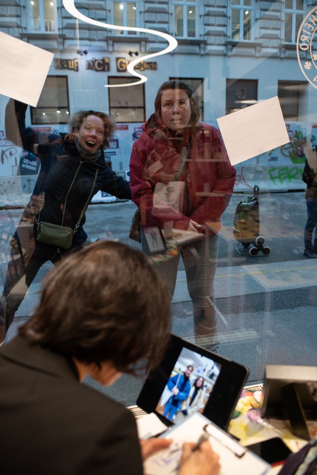 vorbeischauen, reinschauen, zuschauen © Fernanda Nigro