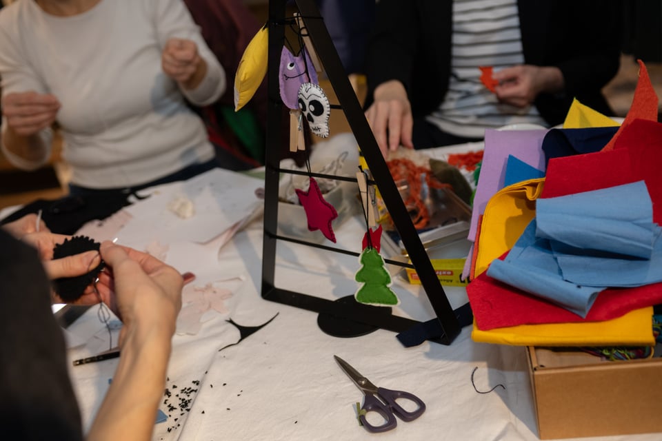 Geschenkanhänger nähen mit dem NähKollektiv hosted by ZERUM. © Fernanda Nigro
