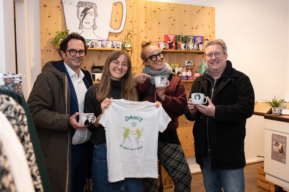 Bezirksvorsteher Markus Reiter, Nunu Kaller und Markus Frömmel zu Gast bei ZERUM © Fernanda Nigro