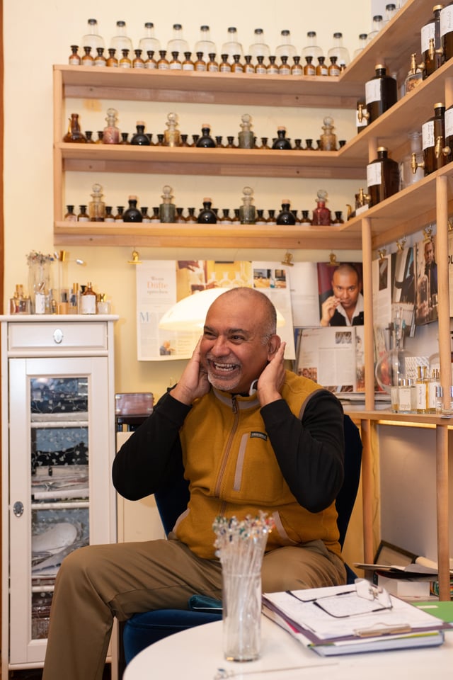 Yogesh Kumar von Yogesh Parfum, © Fernanda Nigro