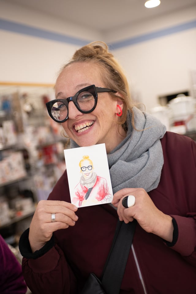 Nunu Kaller wie sie leibt und lebt, illustriert von Sandra Biskup von Sandfarbe © Fernanda Nigro