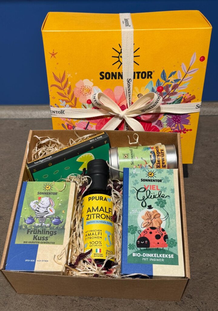 im7ten-Gewinnspiel: Sonnentor Neubaugasse 29, 1070 Wien, verlost drei Geschenkboxen