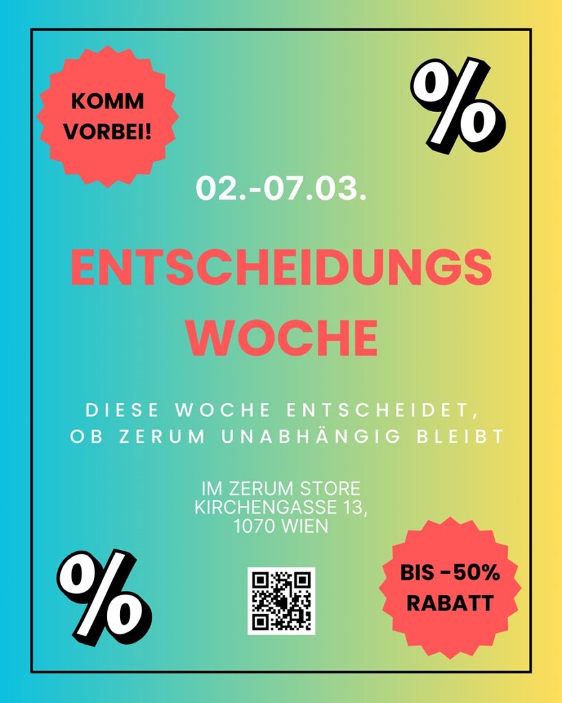 Event im7ten: ZERUM-Entscheidungswoche