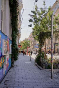 Die Flaniermeile Neubaugasse lädt zum Genießen ein.
© Eugenie Sophie