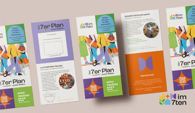 Holt euch den 7er Plan Junior Edition für Stickersammelspaß im 7. Bezirk