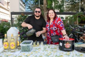 Free Mojitos wurden von der Kubanischen Botschaft bereitgestellt. © Fernanda Nigro
