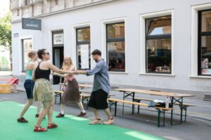 Lindy Hop Workshop mit der IG Hop. © Fernanda Nigro