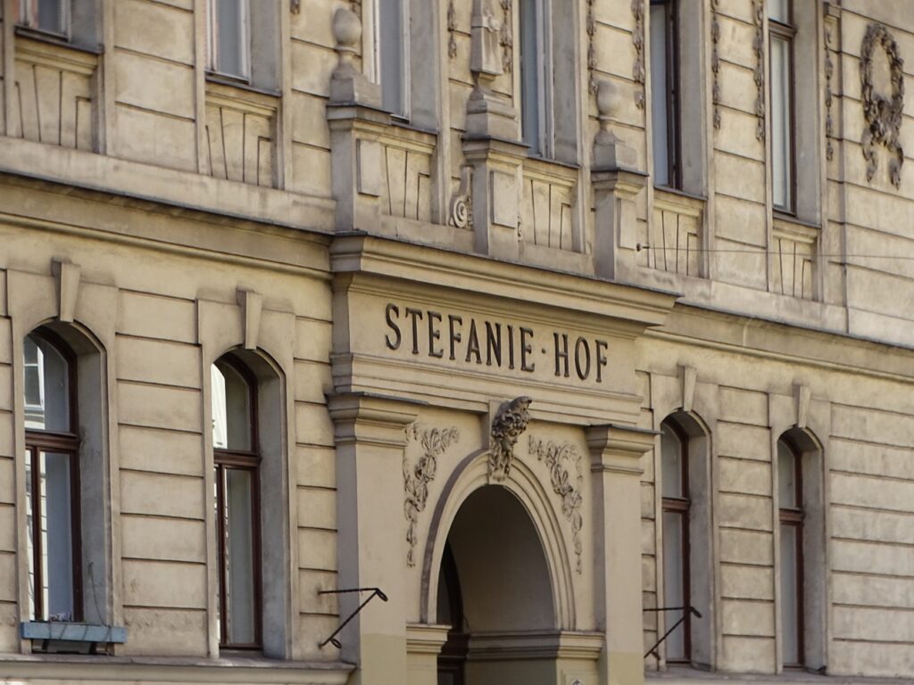 Der Stefanie-Hof in der Kirchengasse 43, 1070 Wien, Foto: © Veronika Fischer