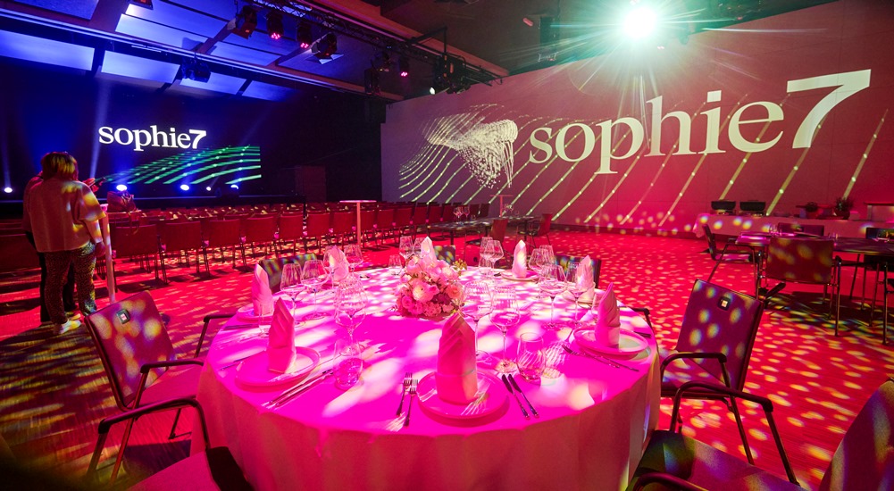 Eine tolle Eventlocation in 1070 Wien ist der Apollosaal im sophie7. © Johannes Zinner