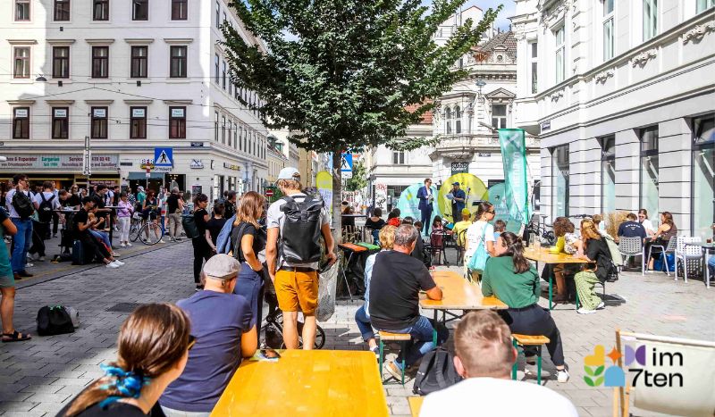 Literaturmeile in der Zieglergasse, 1070 Wien. Foto: © Christian Fürthner