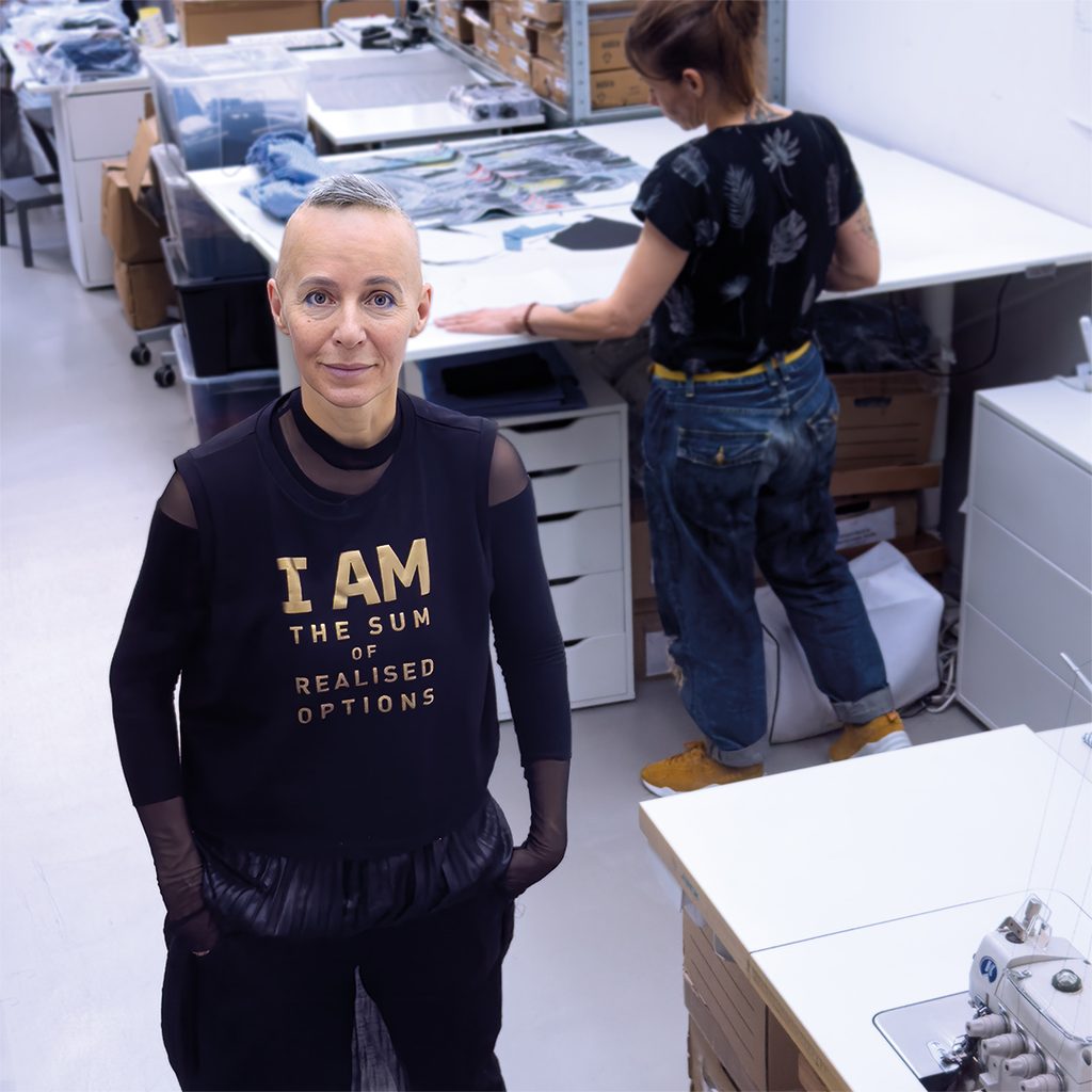 Lena Kvadrat ist die Designerin hinter art point in der Wiener Neubaugasse. 